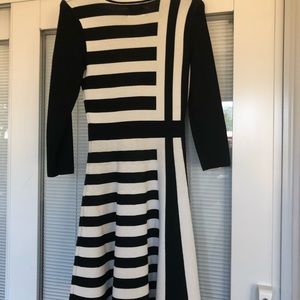 Eliza j fit and flare dress